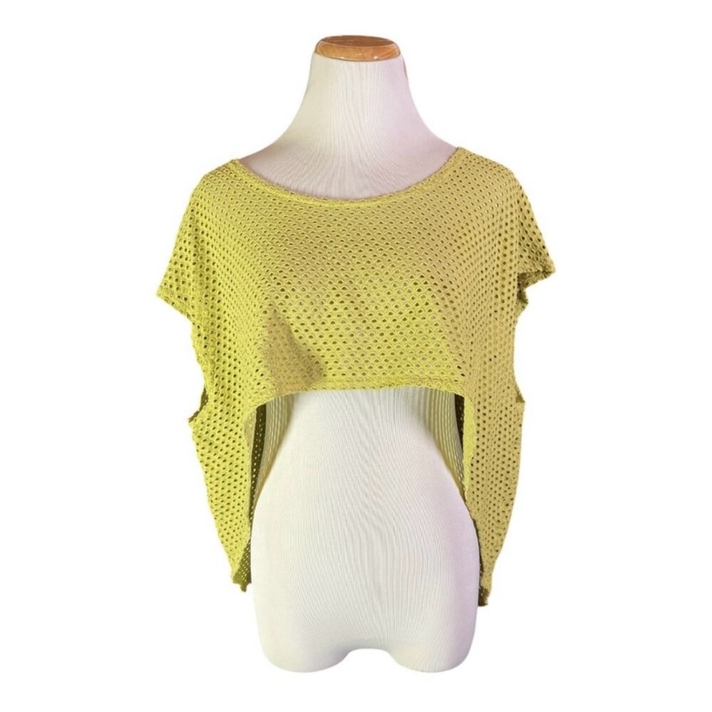 Cynthia Ashby Crop Top/ Swim Coverup